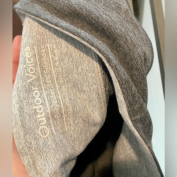 Outdoor Voices Spring 7/8 Multicolored Leggings- Heather Dove - Picture 4 of 5